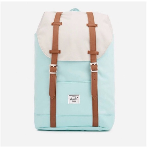 Herschel Supply Company Handbags - Herschel Supply Company Mint and Grey 14L Backpack